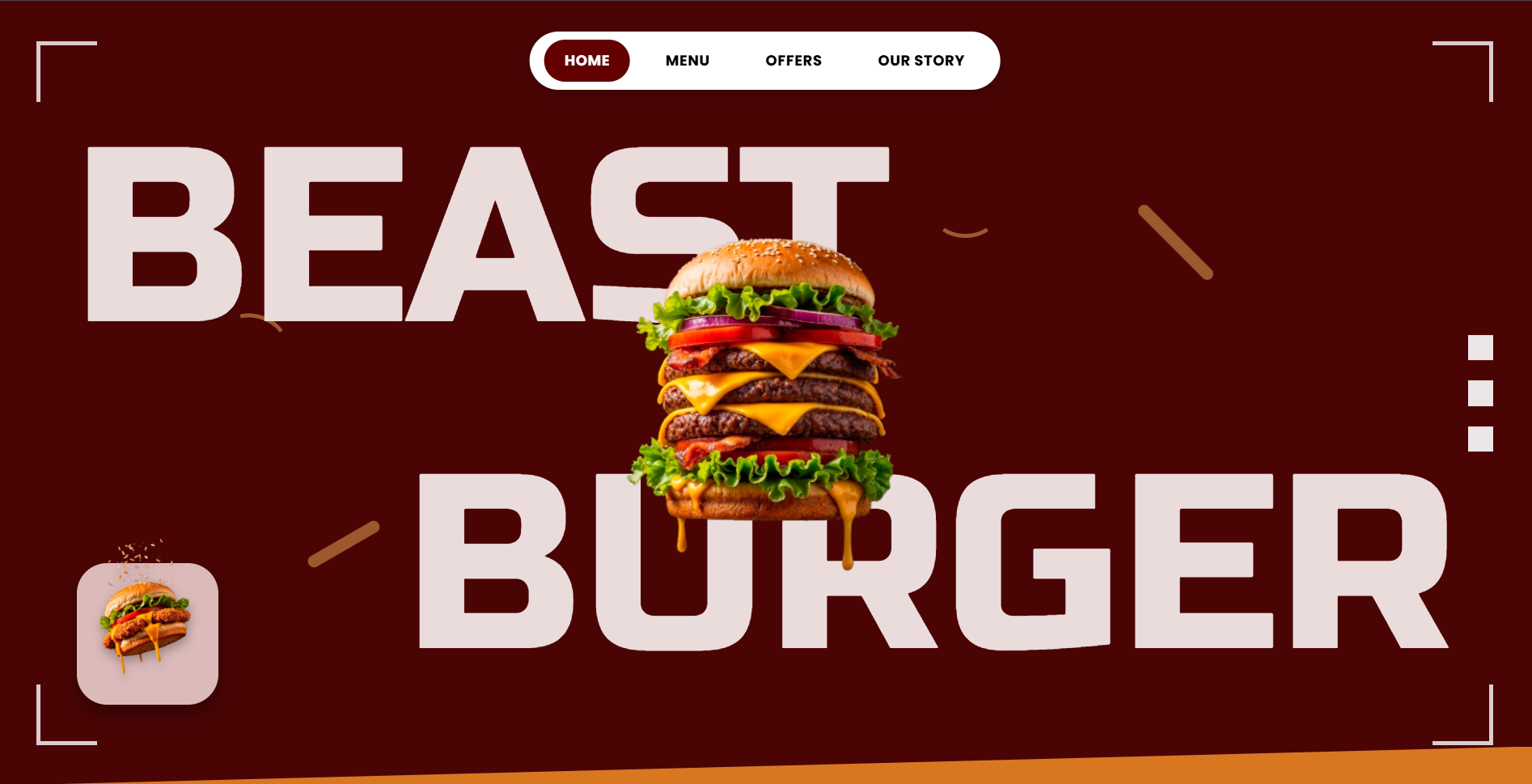 Burger King - Food Tech Interface Project