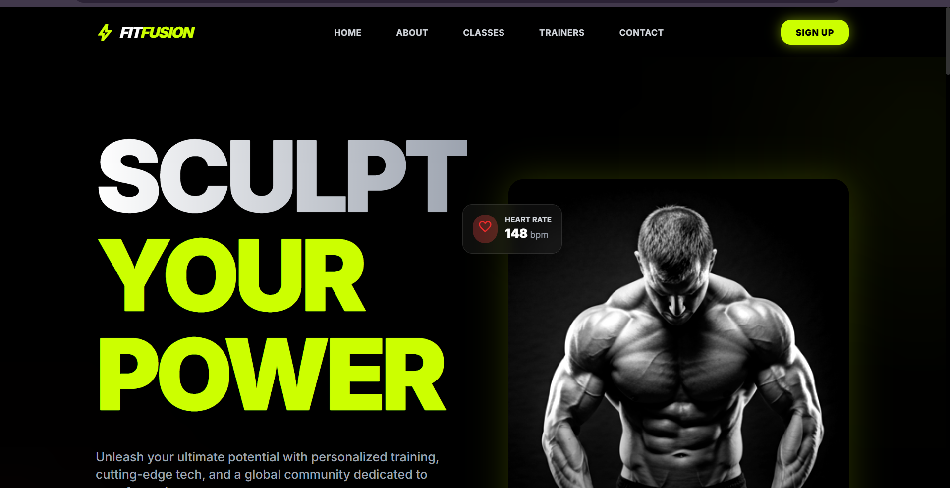 Iron Pump - Fitness Tracking Application