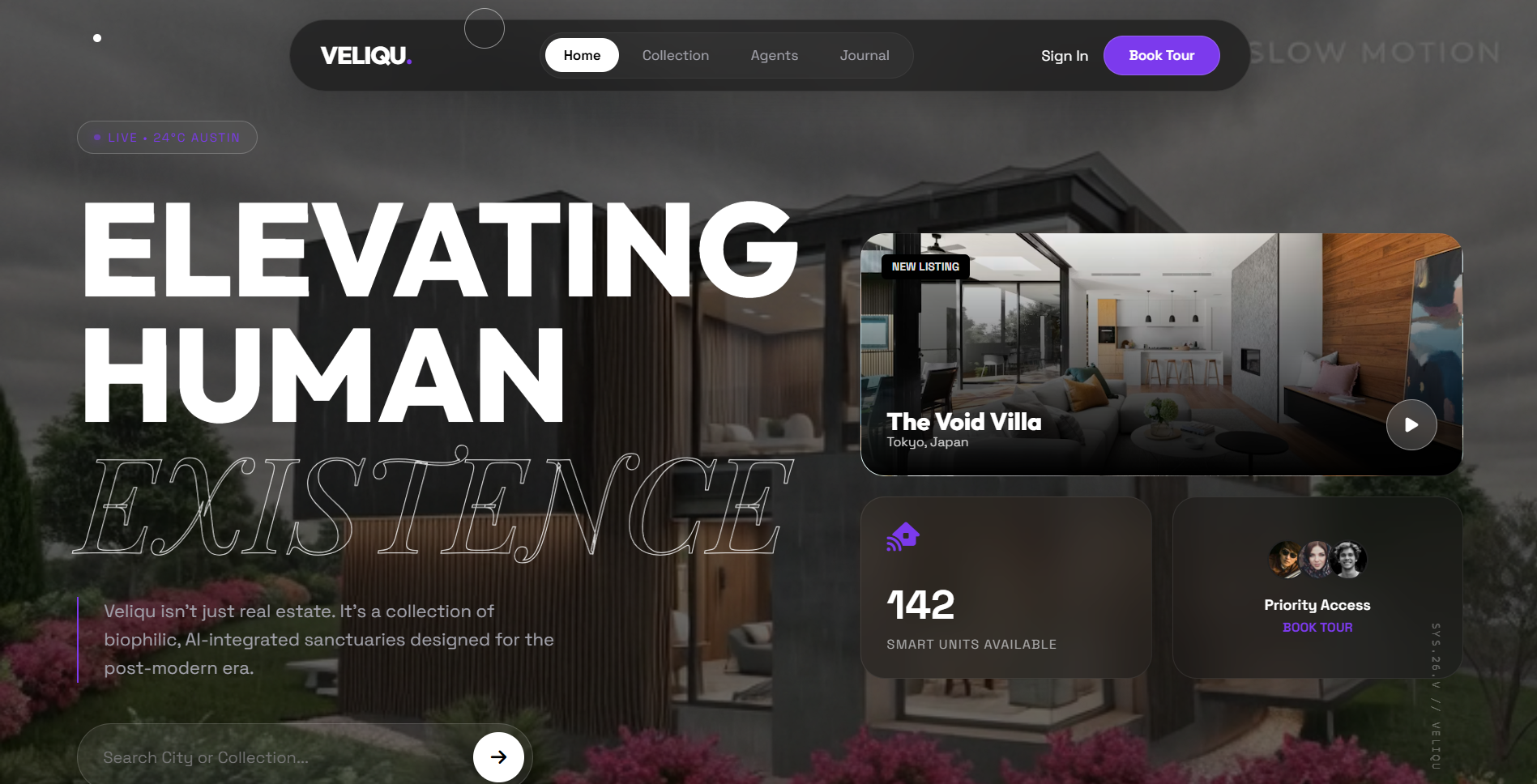Modern Pad - Luxury Real Estate Interface