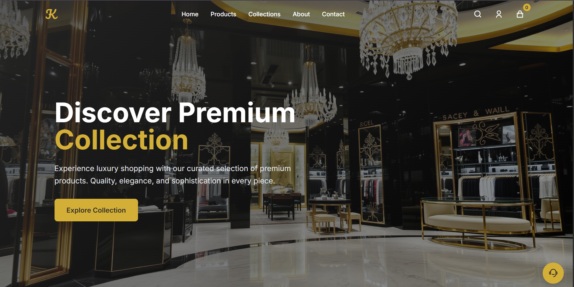 Retail Therapy - Sophisticated E-Commerce Experience